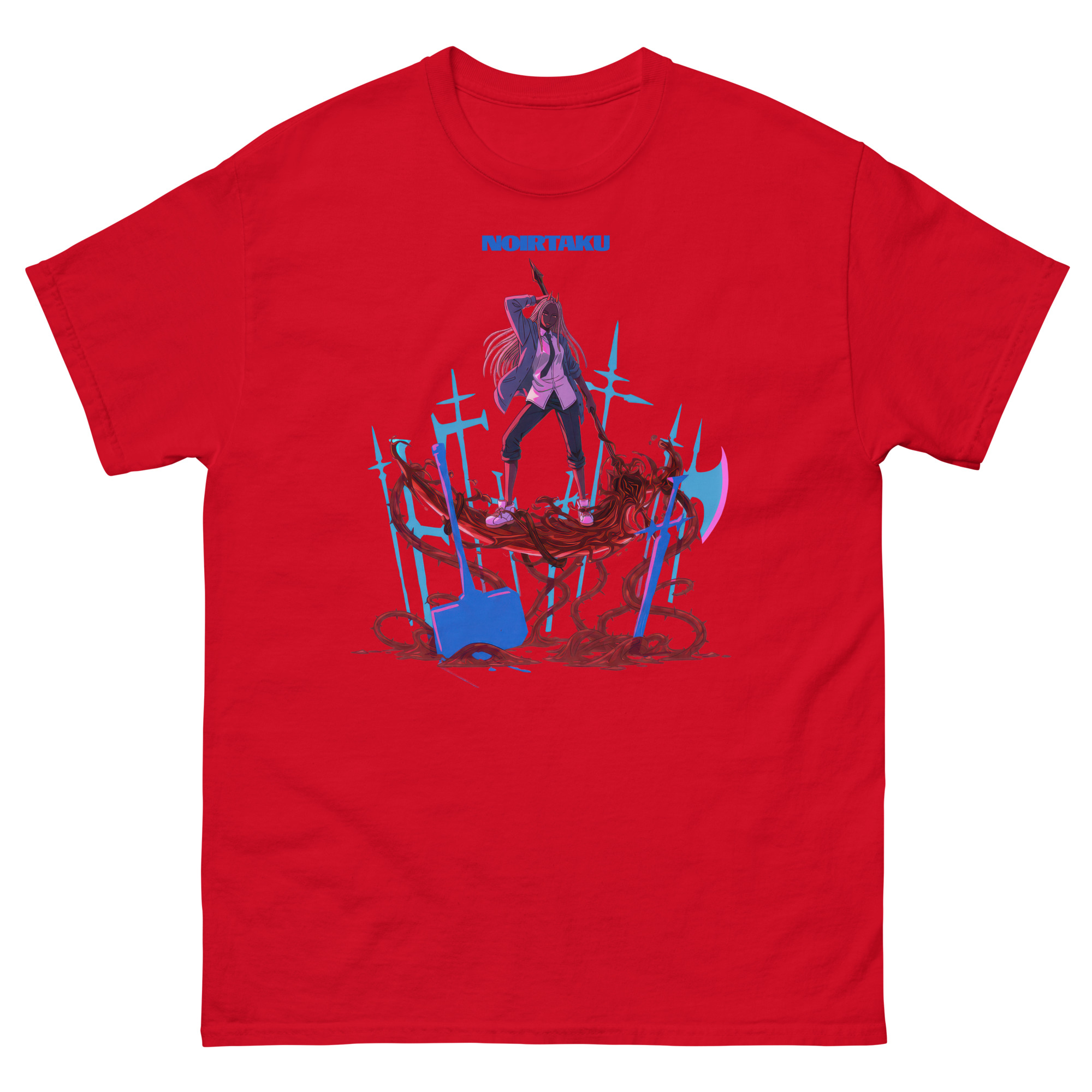 Chainsaw Boi - Charged Up T-Shirt 4 Chainsaw Boi - Charged Up T-Shirt - Image 4